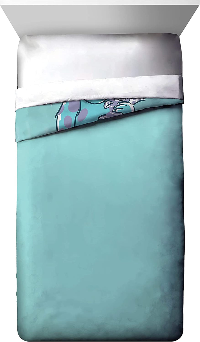 Jay Franco Disney Pixar Monsters Inc Full Comforter & Sham Set Set - Super Soft Kids Bedding - Fade Resistant Microfiber (Official Disney Pixar Product) Home & Garden > Linens & Bedding > Bedding Jay Franco   