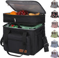 Maelstrom Lunch Bag Women,Insulated Lunch Box for Men/Women,Expandable Double Deck Lunch Cooler Bag,Lightweight Leakproof Lunch Tote Bag with Side Tissue Pocket,Suit for Work School 18L,Green Home & Garden > Lighting > Lighting Fixtures > Chandeliers Maelstrom 18l Black 18L 