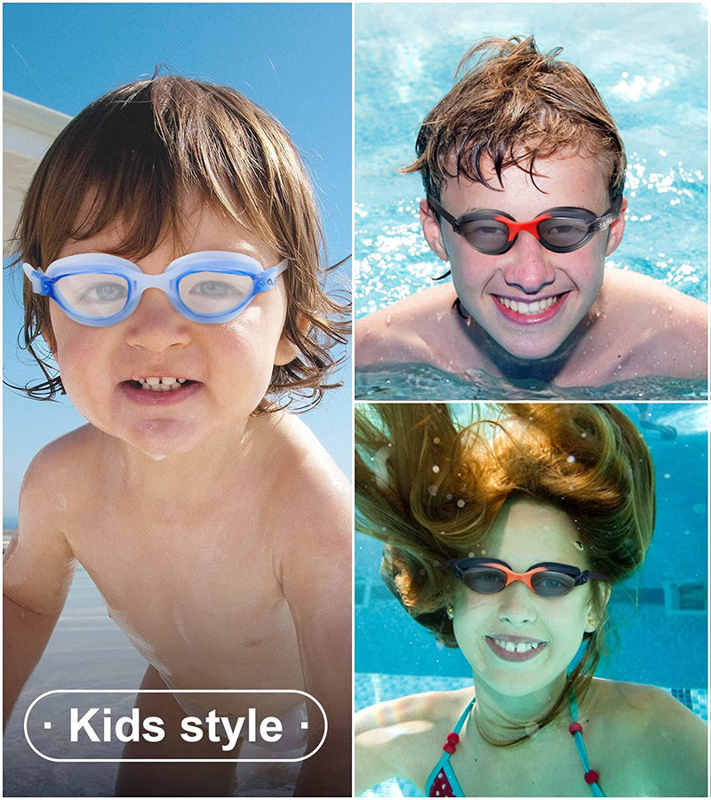 Swimming Googles/Glasses Swim Googles anti Fog UV Protection No Leakage for Kids Youth Boys Girls Sporting Goods > Outdoor Recreation > Boating & Water Sports > Swimming > Swim Goggles & Masks RABIGALA   