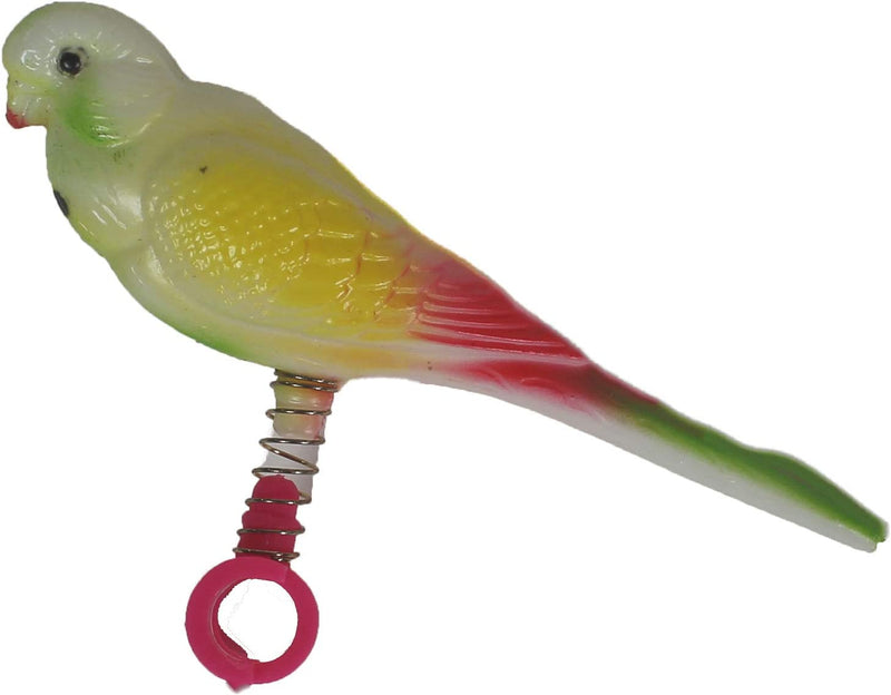 Penn-Plax (BA509 Acrylic Bird Figure, Small Size on Spring | Easily Attaches to Cage | Give Your Bird a New Friend Animals & Pet Supplies > Pet Supplies > Bird Supplies > Bird Toys Penn Plax, INC.   