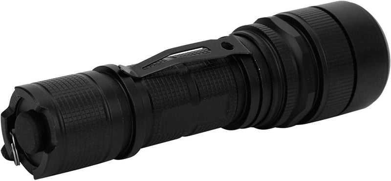 070 P50 Aluminium Alloy Strong Light T6 LED Telescopic Hiking Torch Portable Focusing Light Super Bright Torches(Black)