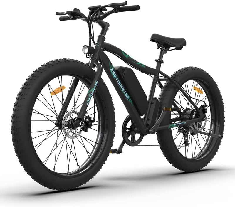 Aostirmotor Electric Bike 500W 36V 13Ah Ebike, 26X4.0 Inch Fat Tire Ebike, Electric Mountain Bike，Electric Bike for Adults Sporting Goods > Outdoor Recreation > Cycling > Bicycles aostirmotor   