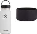 Hydro Flask Wide Mouth Bottle with Flex Cap Sporting Goods > Outdoor Recreation > Winter Sports & Activities Hydro Flask White 32 oz Bottle + Protector