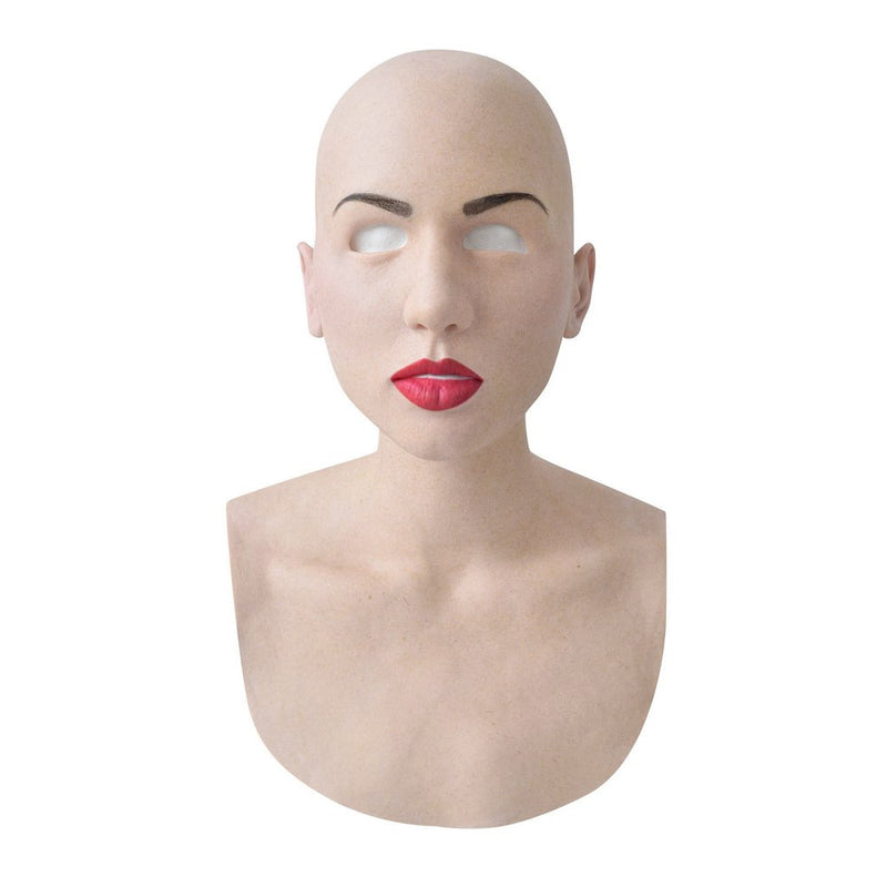 Holiday Savings 2022! Feltree Mask Creepy Wrinkle Face Mask Latex Cosplay Party Props Birthday Kids Christmas Gift Apparel & Accessories > Costumes & Accessories > Masks Feltree   