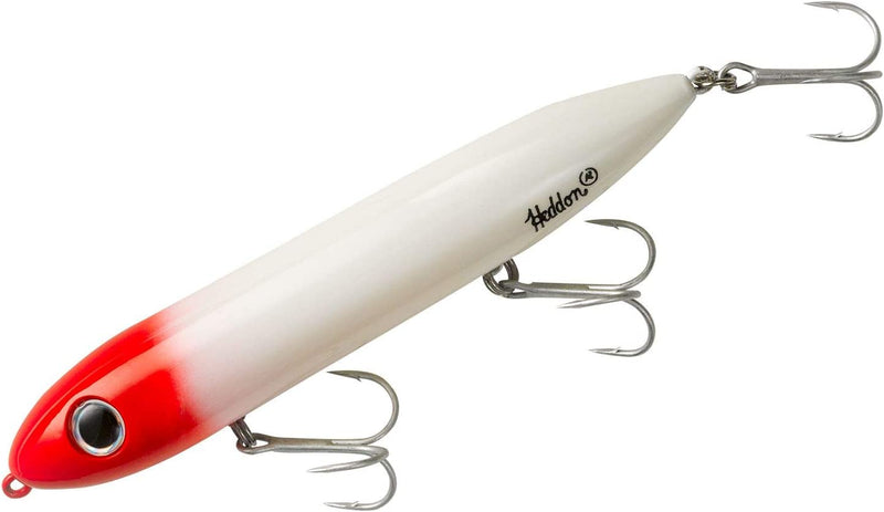 Heddon Super Spook Topwater Fishing Lure for Saltwater and Freshwater Sporting Goods > Outdoor Recreation > Fishing > Fishing Tackle > Fishing Baits & Lures Pradco Outdoor Brands Red Head Super Spook (7/8 oz) 