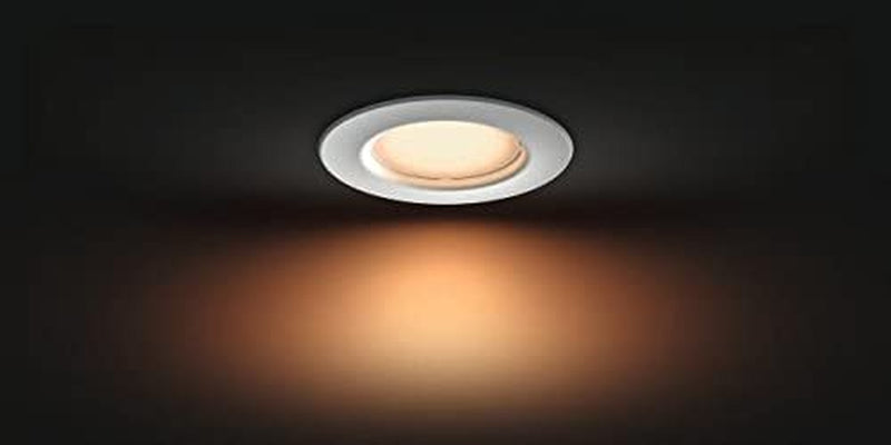 Philips Hue White Ambiance Dimmable LED Smart Retrofit Recessed Downlight (5-Inch/6-Inch Compatible with Alexa Apple Homekit and Google Assistant)