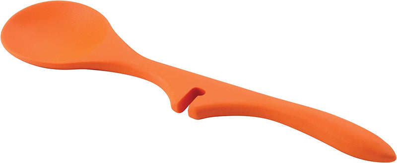 Rachael Ray Tools Silicone Lazy Spoon/Kitchen and Cooking Utensil, 13 Inch, Burgundy Red Home & Garden > Kitchen & Dining > Kitchen Tools & Utensils Rachael Ray Orange  