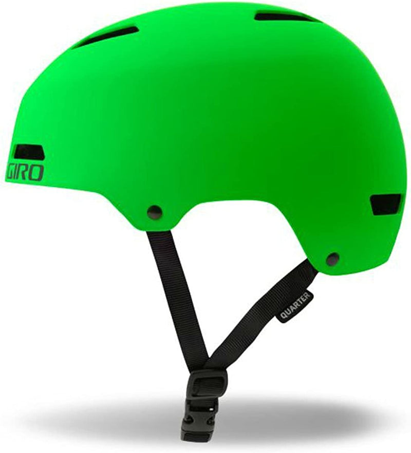 Giro Quarter Adult Mountain Cycling Helmet Sporting Goods > Outdoor Recreation > Cycling > Cycling Apparel & Accessories > Bicycle Helmets Giro Matte Bright Green (2015) Large (59-63 cm) 