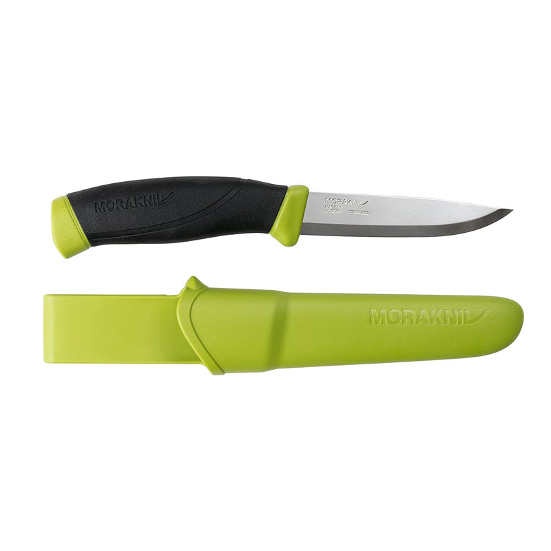 Morakniv Companion Fixed Blade Outdoor Knife with Sandvik Stainless Steel Blade, 4.1-Inch, Orange (M-11824) Sporting Goods > Outdoor Recreation > Fishing > Fishing Rods Industrial Revolution Olive Green  