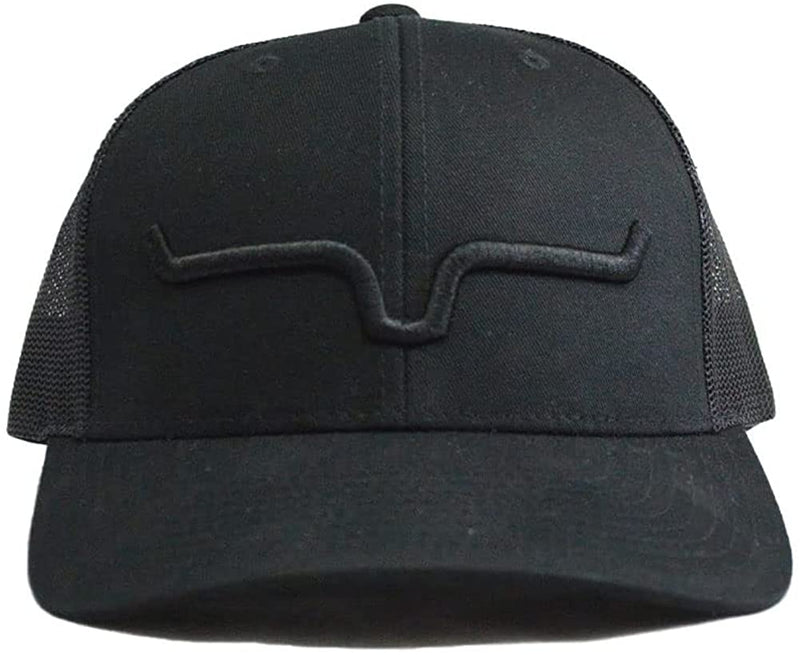 Kimes Ranch Caps Weekly Trucker Hat Adjustable Snapback Hat Sporting Goods > Outdoor Recreation > Fishing > Fishing Rods Kimes Ranch Black/Black One Size 