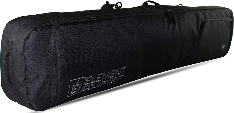 Element Equipment Deluxe Padded Snowboard Bag - Premium High End Travel Bag Sporting Goods > Outdoor Recreation > Fishing > Fishing Rods Element Equipment Black Ripstop 165 
