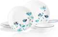 Corelle Boutique Tranquil Reflections 12-Piece Dinnerware Set, Service for 4 Home & Garden > Kitchen & Dining > Tableware > Dinnerware Corelle Mountain Blossom  