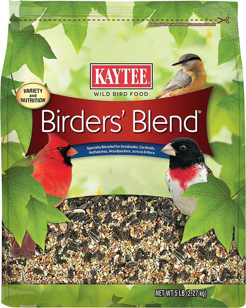 Kaytee Birders Blend Bag 8 Pounds Animals & Pet Supplies > Pet Supplies > Bird Supplies > Bird Food Kaytee 5 Pounds  
