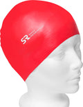 Swim Research Durable Solid Latex Swim Cap Sporting Goods > Outdoor Recreation > Boating & Water Sports > Swimming > Swim Caps Swim Research Neon Red-3PK  