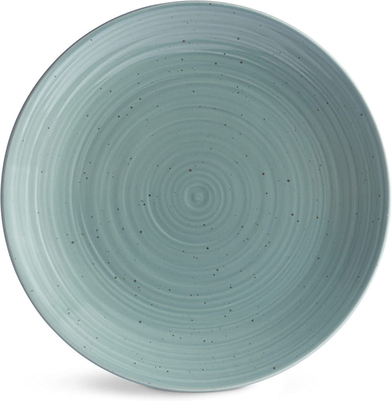 Sango Siterra Artist'S Blend 16-Piece Stoneware Dinnerware Set with round Plates and Bowls, Muticolor