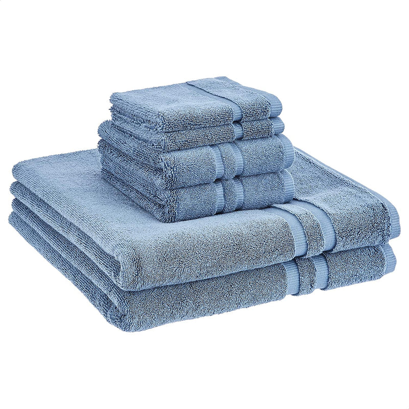 GOTS Certified Organic Cotton Washcloths - 12-Pack, Pristine Snow Home & Garden > Linens & Bedding > Towels KOL DEALS True Blue 6-Piece Towel Set 