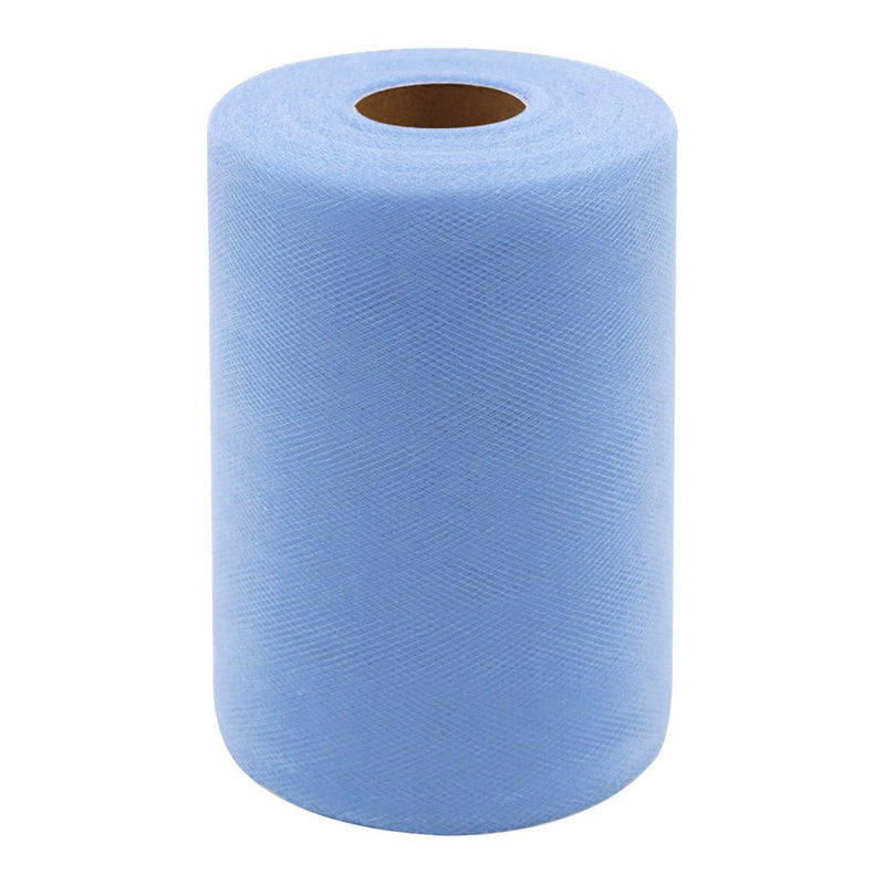 DIY Tool Water Blue Tulle Fabric Spool Tulle Tape for Water Blue Totem Bow Baby Party Birthday Party Wedding Decorations Christmas Craft Supplies  Ruidigrace H  