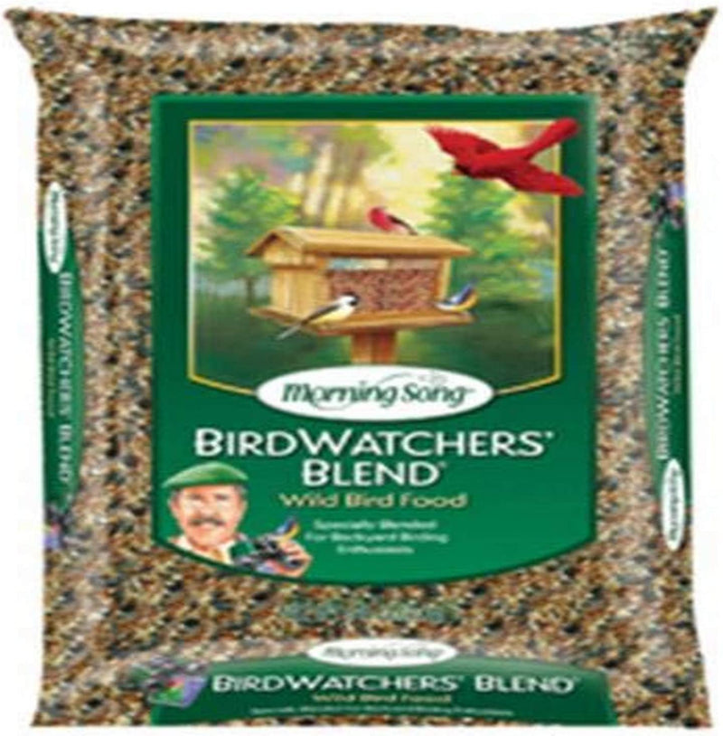Morning Song 11956 Birdwatchers Blend-Wild Bird Food, 18-Pound Animals & Pet Supplies > Pet Supplies > Bird Supplies > Bird Food Morning Song 8 lb  