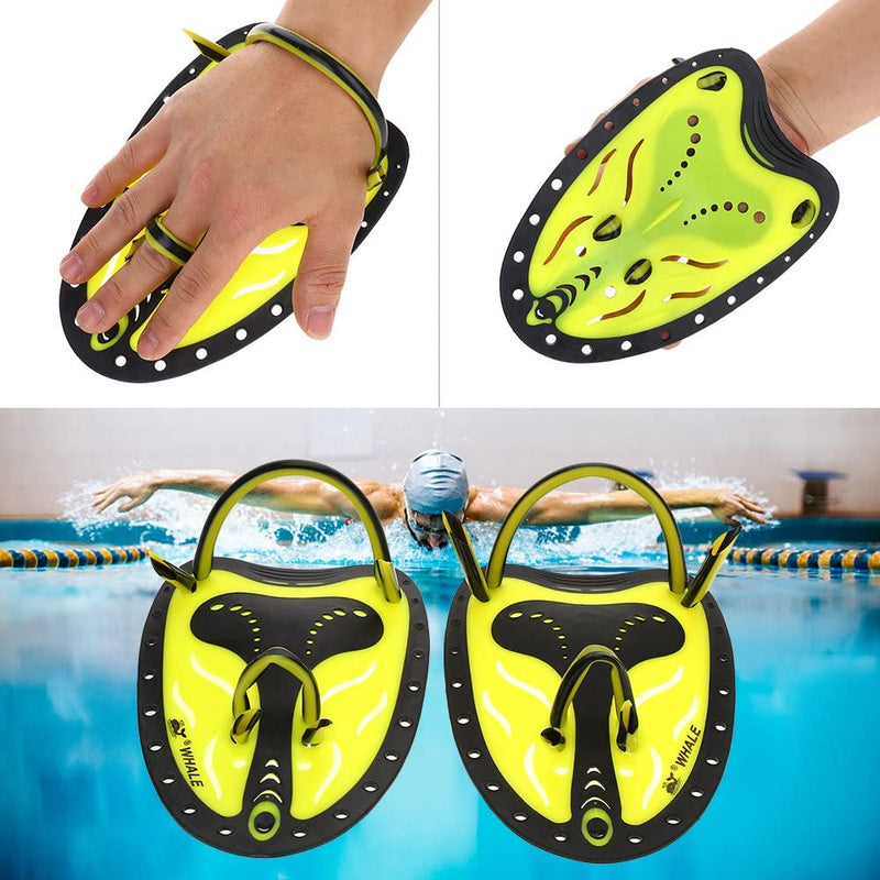 VGEBY Swimming Hand Paddles, Adjustable Diving Training Hand Fin Flippers Gloves Equipment Sporting Goods > Outdoor Recreation > Boating & Water Sports > Swimming VGEBY   