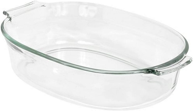 Pyrex Easy Grab 2-Qt Glass Casserole Dish with Lid, Tempered Glass Baking Dish with Large Handles, Dishwashwer, Microwave, Freezer and Pre-Heated Oven Safe