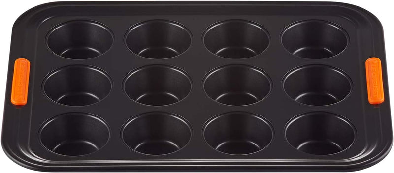 LE CREUSET 12 Cup Muffin Tray, 1 Each Home & Garden > Kitchen & Dining > Cookware & Bakeware Le Creuset   