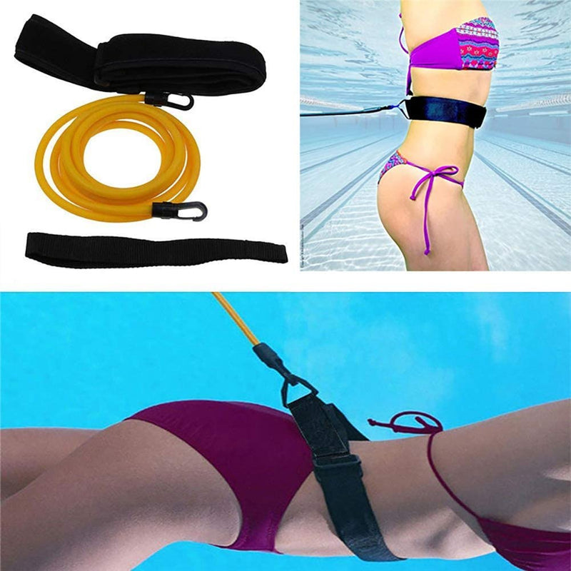 Water Sports Equipment Adjustable Swimming Elastic Belt Elastic Swimming Belt Swimming Training Accessories Adult Children Swimming Training Safety Resistance Belt Exercise Rope Safety Rope Swimming Pool Tools Sporting Goods > Outdoor Recreation > Boating & Water Sports > Swimming Move on   