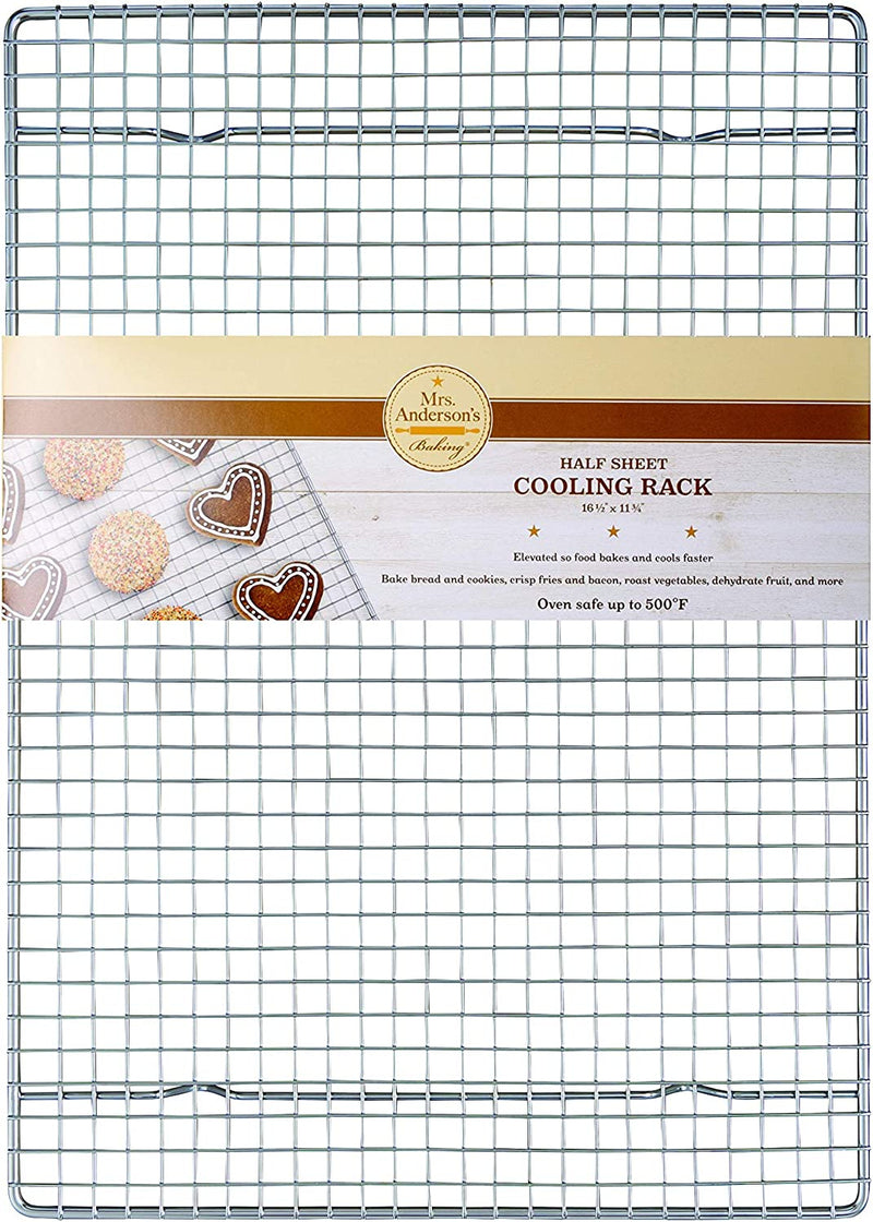 Mrs. Anderson’S Baking Half Sheet Baking and Cooling Rack, 16.5 X 11.75-Inches Home & Garden > Kitchen & Dining > Cookware & Bakeware HIC Harold Import Co.   