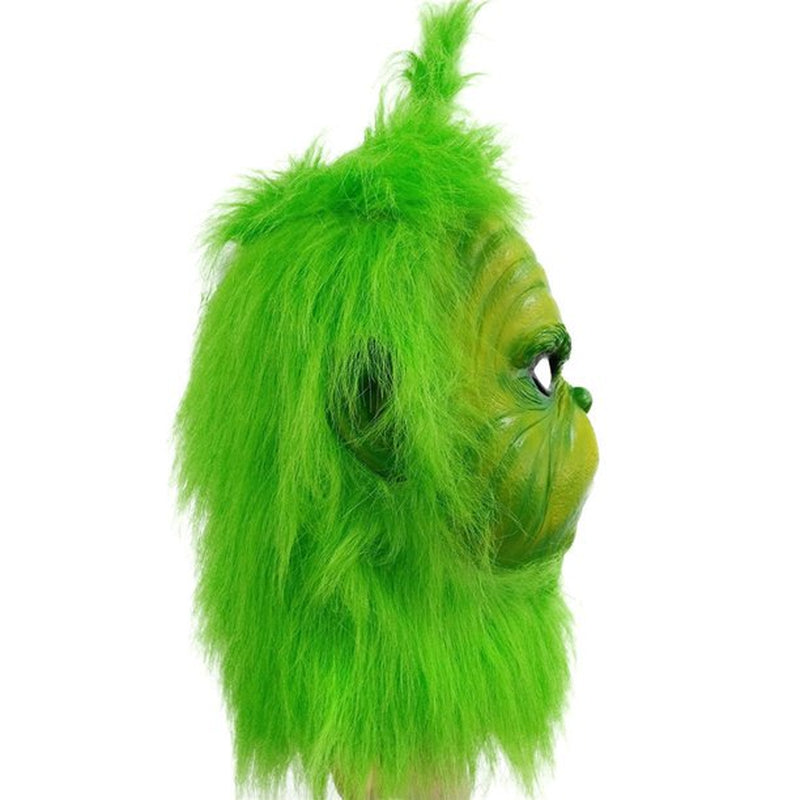 The Grinch Stole Christmas Geek Latex Mask Cosplay Party Prop Apparel & Accessories > Costumes & Accessories > Masks Grin.ch   