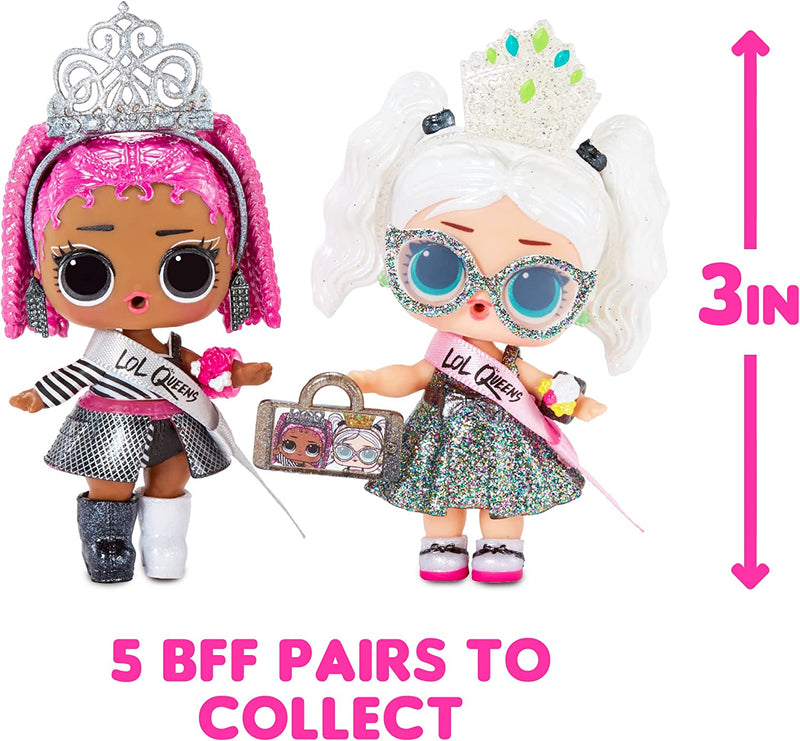 LOL Surprise Queens Dolls with 9 Surprises Including Doll, Fashions, and Royal Themed Accessories - Great Gift for Girls Age 4+ Sporting Goods > Outdoor Recreation > Winter Sports & Activities MGA Entertainment   