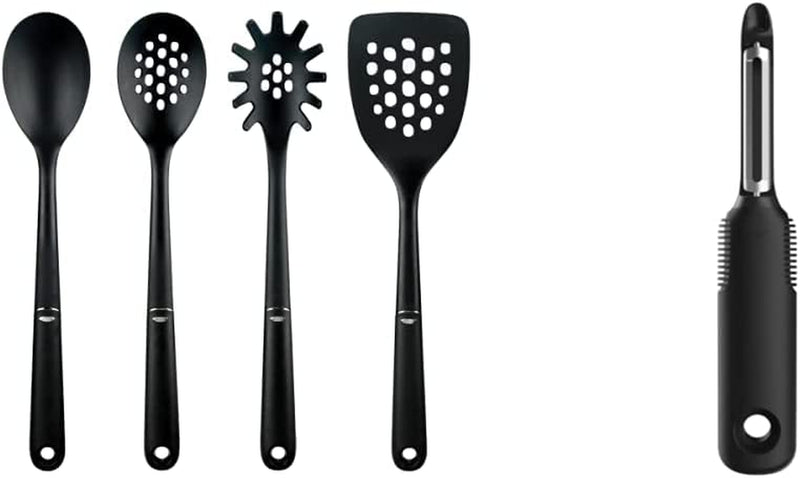OXO Good Grips 4-Piece Nylon Tool Set Home & Garden > Kitchen & Dining > Kitchen Tools & Utensils OXOX9 Nylon Tool Set + Swivel Peeler 4-Piece Tool Set 