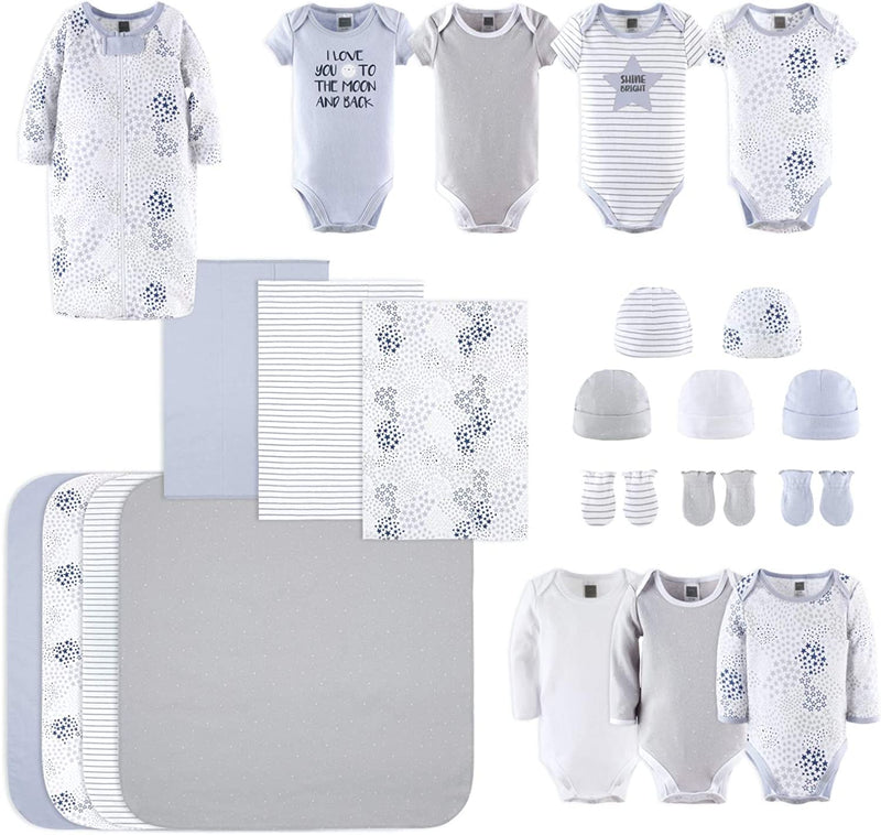 The Peanutshell Newborn Layette Gift Set for Baby Boys or Girls | 23 Piece Gender Neutral Newborn Clothes & Accessories Set | Fits Newborns to 3 Months Sporting Goods > Outdoor Recreation > Winter Sports & Activities The Peanutshell   