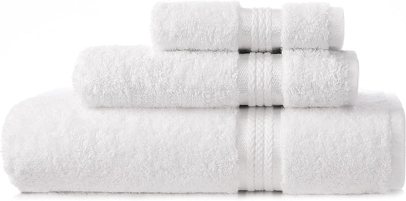 COTTON CRAFT Ultra Soft 6 Piece Towel Set - 2 Oversized Large Bath Towels,2 Hand Towels,2 Washcloths - Absorbent Quick Dry Everyday Luxury Hotel Bathroom Spa Gym Shower Pool - 100% Cotton - Charcoal Home & Garden > Linens & Bedding > Towels COTTON CRAFT White 3 Piece Towel Set 