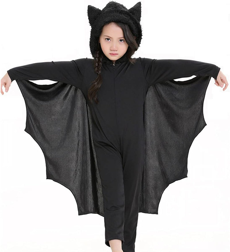 COOLJOY Kids Unisex Vampire Bat Costume, Jumpsuit Halloween Cosplay Costume Set  COOLJOY   
