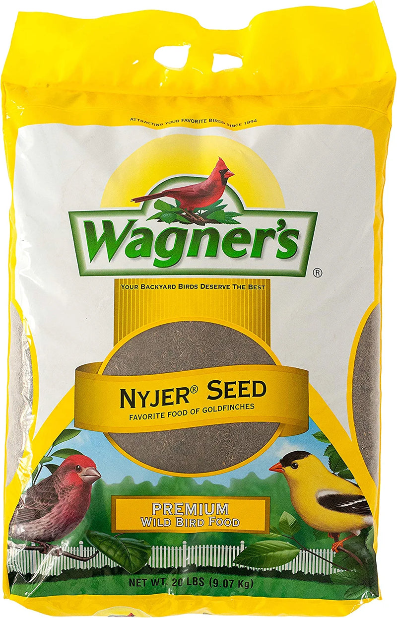 Wagner'S 62053 Nyjer Seed Wild Bird Food, 20-Pound Bag Animals & Pet Supplies > Pet Supplies > Bird Supplies > Bird Food Wagner's Bird Food 20-Pound Bag 