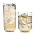 Libbey Polaris 16-Piece Tumbler and Rocks Glass Set, Axis Home & Garden > Kitchen & Dining > Tableware > Drinkware Libbey 16-Piece Set (17.75 Oz and 15 Oz) Glasses 