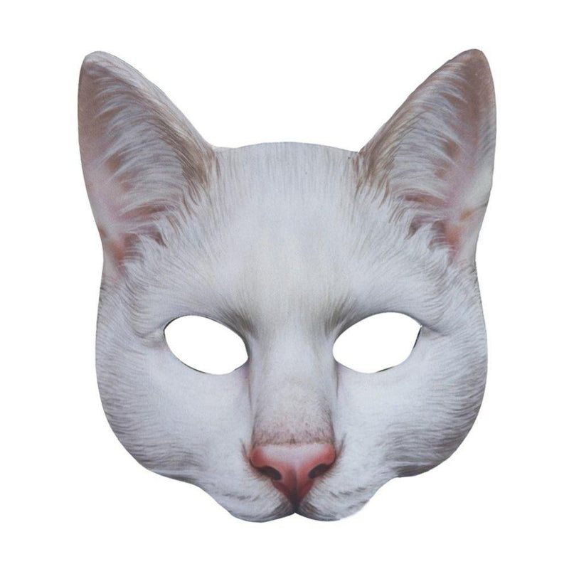 Halloween Novelty Mask Costume Party Cat Animal Mask Head Mask Apparel & Accessories > Costumes & Accessories > Masks EFINNY E  