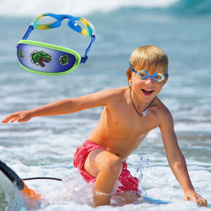 RUIGAO Kids Swim Goggles Age 3-8, Toddler Goggles No Hair Pull, Kids Goggles Elastic Strap，Swimming Goggles Fabric Head Band Sporting Goods > Outdoor Recreation > Boating & Water Sports > Swimming > Swim Goggles & Masks Rui Gao Company   