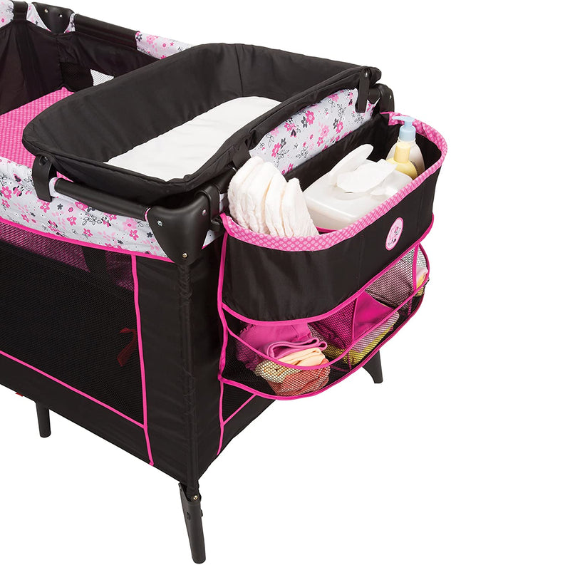 Disney Baby Sweet Wonder Playard, Foldable Baby Playpen: with Newborn Bassinet, Toy Arch, and Carry Bag, Minnie Garden Delight Sporting Goods > Outdoor Recreation > Fishing > Fishing Rods Disney   