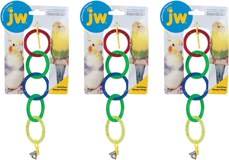 Activitoys Olympic Rings Bird Toy [Set of 3] Animals & Pet Supplies > Pet Supplies > Bird Supplies > Bird Toys JW Pet   