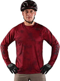 Troy Lee Designs Cycling MTB Bicycle Mountain Bike Jersey Shirt for Men, Skyline LS Chill Sporting Goods > Outdoor Recreation > Cycling > Cycling Apparel & Accessories Troy Lee Designs Tie Dye Wine XX-Large 