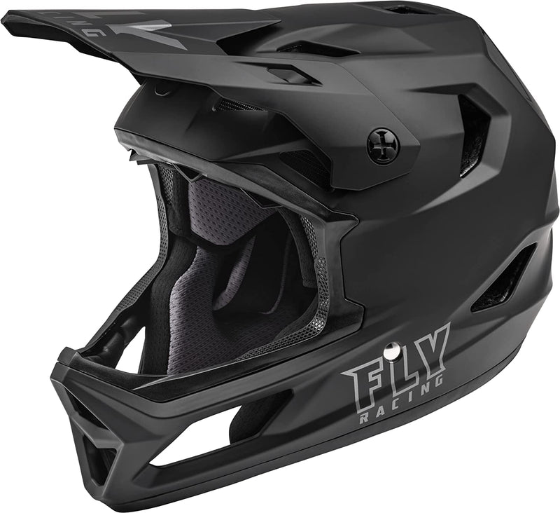 Fly Racing Adult Rayce Cycling Helmet Sporting Goods > Outdoor Recreation > Cycling > Cycling Apparel & Accessories > Bicycle Helmets Fly Racing Matte Black Youth Large 