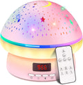 Toys for 3-8 Year Old Girls Boys, Timer Rotation Star Night Light Projector Kids Twinkle Lights, 2-9 Year Olds Kids Gifts Kawaii Birthday Easter Gifts for Kids,Gift for Teen Toddler Baby Girls Boys Home & Garden > Lighting > Night Lights & Ambient Lighting MINGKIDS A-Pink  