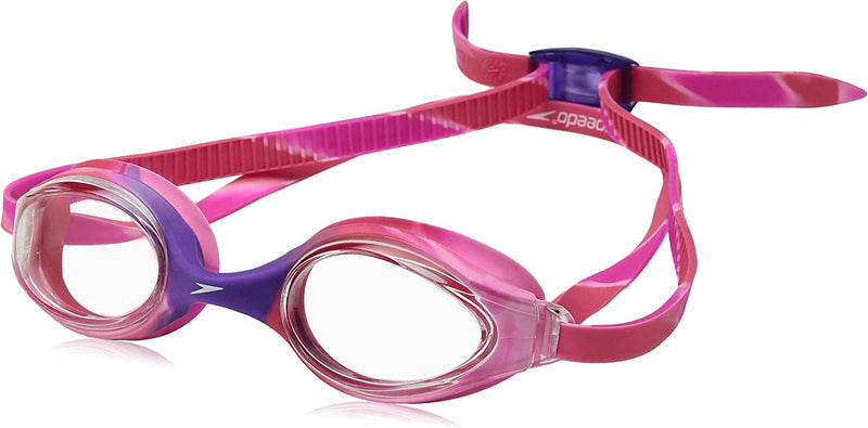 Speedo Unisex-Child Swim Goggles Junior Hyper Flyer Ages 6-14 Sporting Goods > Outdoor Recreation > Boating & Water Sports > Swimming > Swim Goggles & Masks Speedo Swim Equipment Pop Purple  