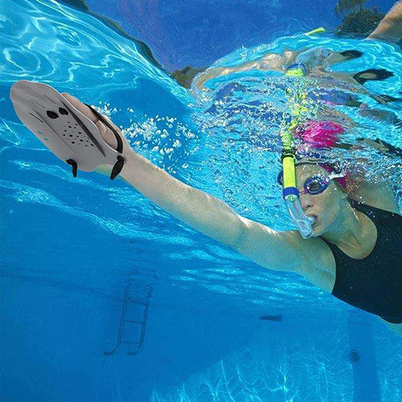 Swim Paddles, Hand Paddles, Pool Exercise Equipment Accessories, Power Strength Training Aid for Adults Women Men Teenagers, Build Strength and Stamina Sporting Goods > Outdoor Recreation > Boating & Water Sports > Swimming Gecorid   