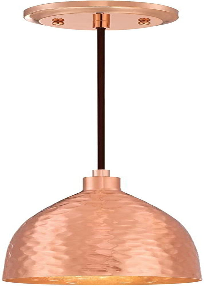 Westinghouse Lighting 6105400 One-Light Indoor Mini Pendant, Hammered Copper Finish, Bronze Home & Garden > Lighting > Lighting Fixtures Westinghouse   