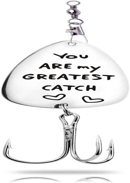 You Are My Greatest Catch Fishing Lure Gift for Husband, Gift for Dad, Gift for Boyfriend, Gift for Fiance Sporting Goods > Outdoor Recreation > Fishing > Fishing Tackle > Fishing Baits & Lures fishing05 you are my greatest  