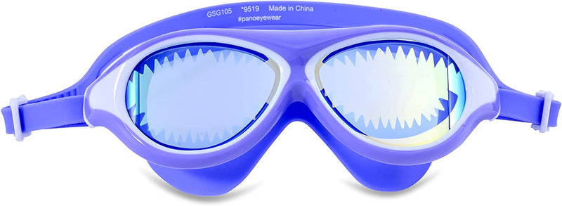 H2O Life Kids Swim Goggles for Girls and Boys Fun Toddler Swimming Eyewear Protection for Children Sporting Goods > Outdoor Recreation > Boating & Water Sports > Swimming > Swim Goggles & Masks H2O Life Purple Shark One Size 