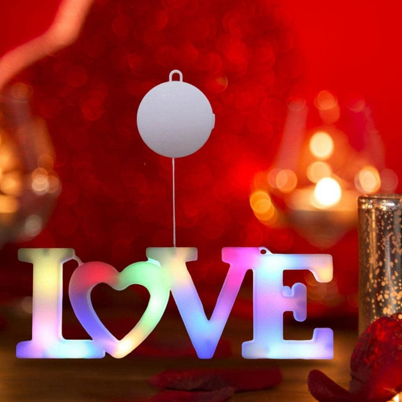 Romantic LED Love/Marry Me Letter Acrylic Light Sign with Suction Cup, Night Light for Proposal, Wedding, Valentine'S Day, Anniversary, Word Poster Background, Hanging Lamps Gift Home & Garden > Decor > Seasonal & Holiday Decorations ChuHe Type B  