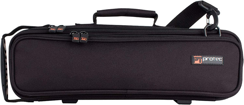 Protec Flute Case Cover, Black & Herco® HE92 Silver Cleaning Cloth Sporting Goods > Outdoor Recreation > Fishing > Fishing Rods ProTec   