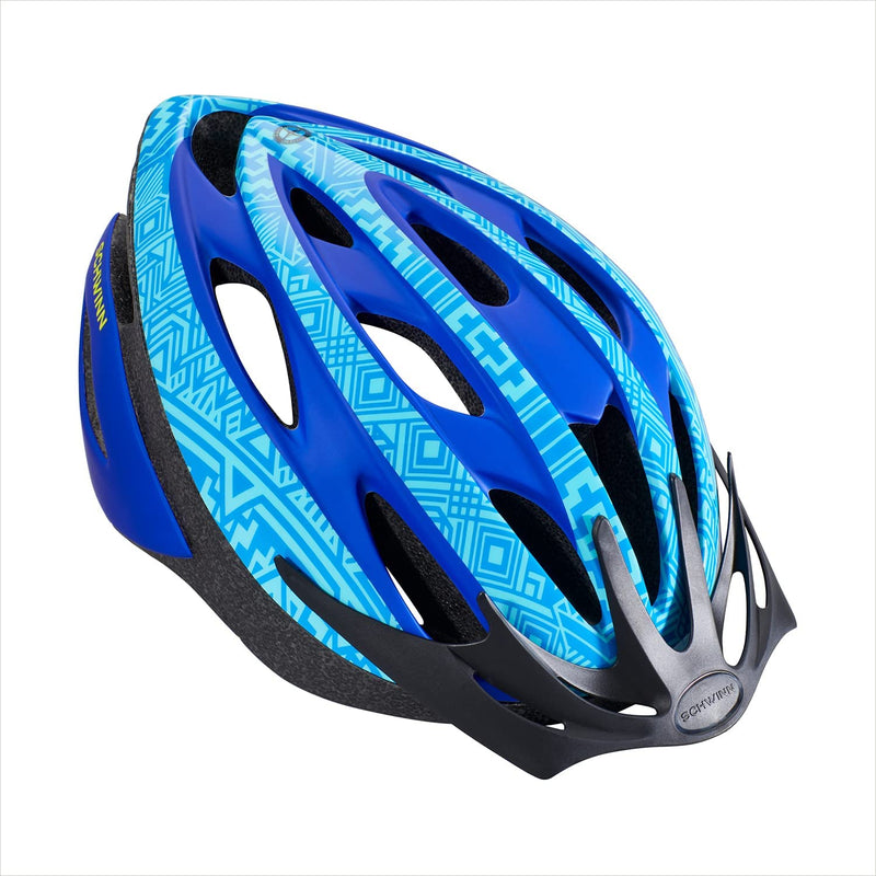 Schwinn Thrasher Adult Lightweight Bike Helmet, Dial Fit Adjustment, Multiple Colors Sporting Goods > Outdoor Recreation > Cycling > Cycling Apparel & Accessories > Bicycle Helmets Pacific Cycle, Inc. Blue/Light Blue Adult 